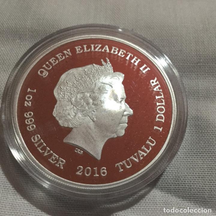 Medallas tem&aacute;ticas: Moneda Star Trek Tuvalu - Foto 4