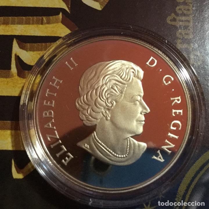Medallas tem&aacute;ticas: Moneda Star Trek Canada. Mr Spock - Foto 3