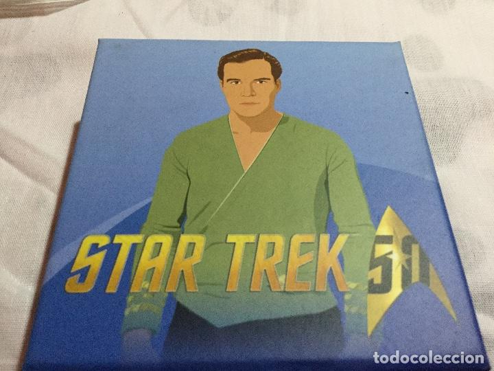 Medallas tem&aacute;ticas: Moneda Star Trek Canada. Capit&aacute;n Kirk - Foto 1