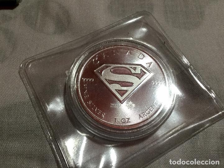 Medallas tem&aacute;ticas: Moneda plata Superman - Foto 1