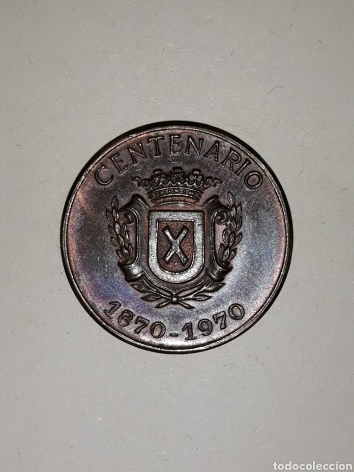 Medallas tem&aacute;ticas: MEDALLA DEL CENTENARIO DE IGNACIO ZULOAGA.EIBAR - Foto 1