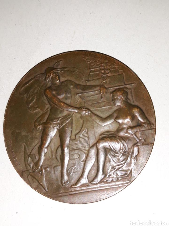 Thematische Medaillen: Medalla asociaciones profesionales paris.CH.Marey