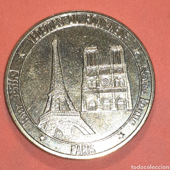 Medaglie tematiche: (NM-01) MONEDA MEDALLA - TOUR EIFFEL Y NOTRE DAME
