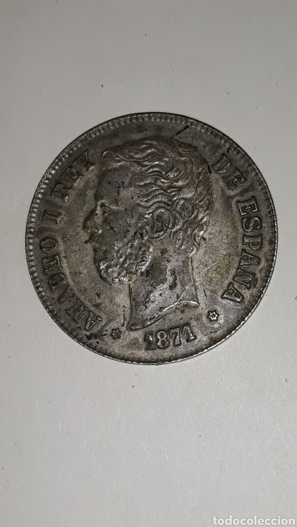 Thematische Medaillen: Medalla Amadeo de Saboya 1er rey de Espa&ntilde;a.centenario del duro 265/500