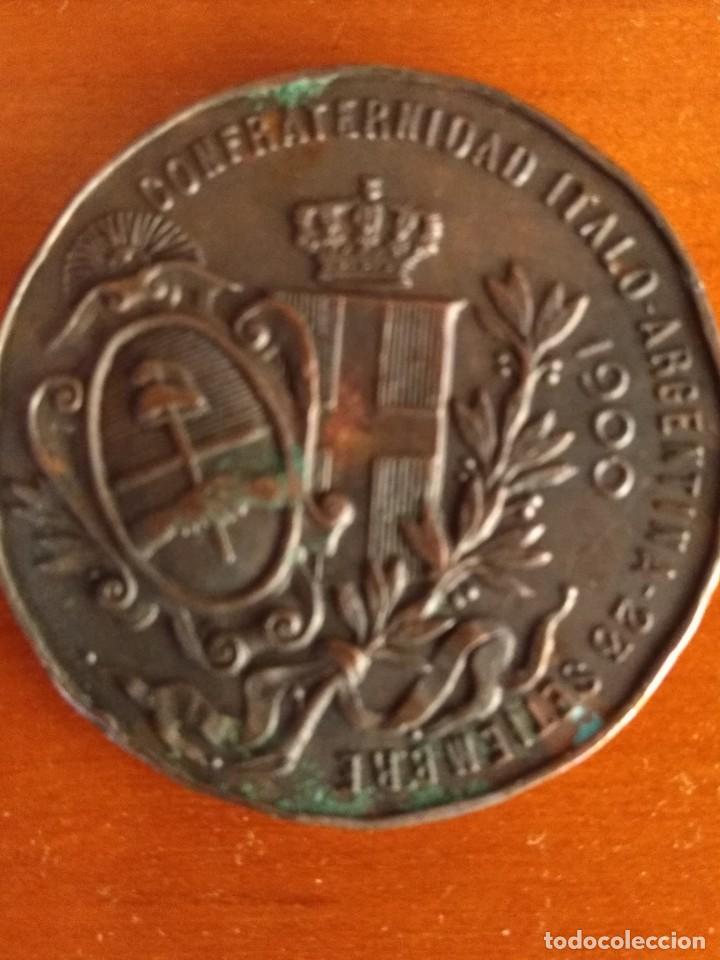 Medallas temáticas: Medalla (moneda) conmemorativa Italo-Argentina de 1900