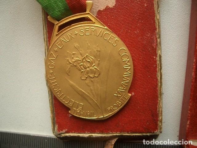 Medallas tem&aacute;ticas: Medalla francesa chapada en oro - Foto 2