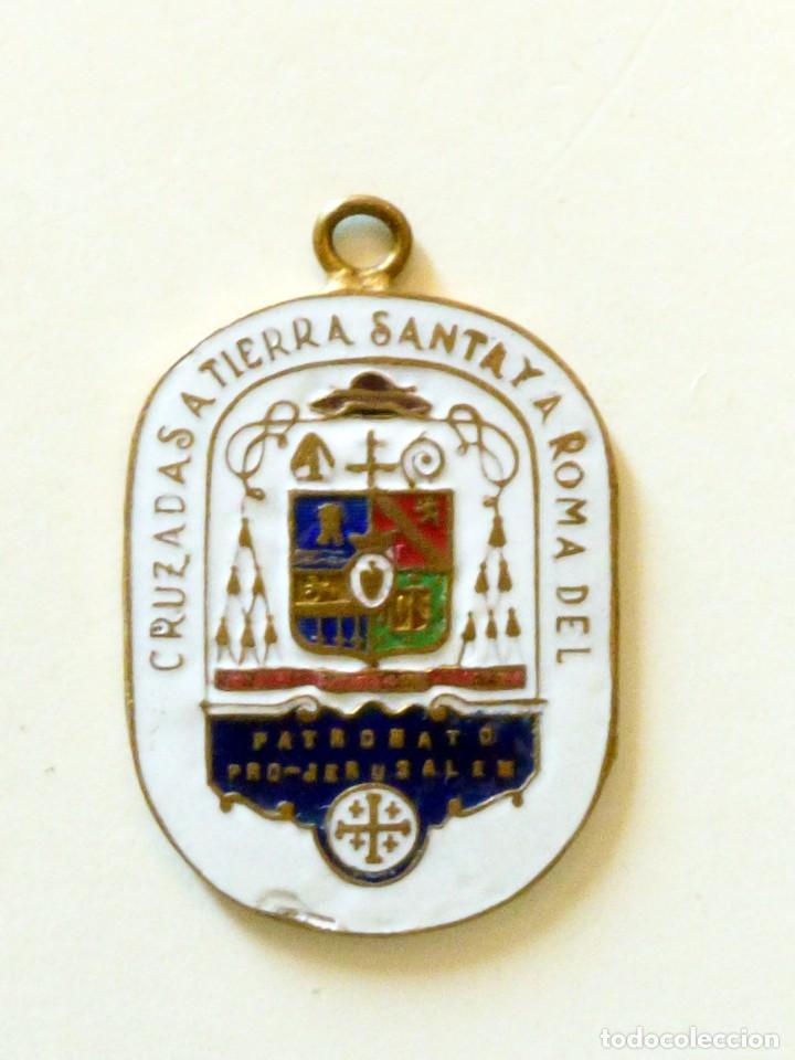 M&eacute;dailles th&eacute;matiques: CRUZADAS A TIERRA SANTA Y A ROMA DEL PATRONATO PRO JERUSALEM