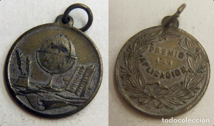 Medalhas tem&aacute;ticas: MEDALLA ESCOLAR PREMIO A LA APLICACION