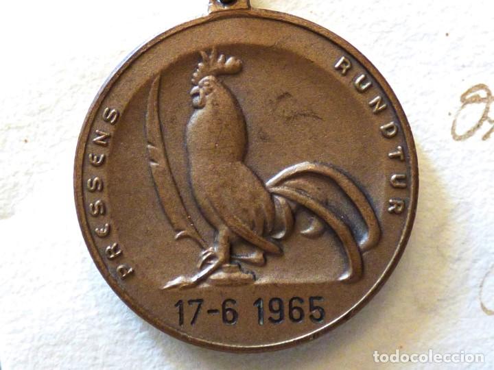 M&eacute;dailles th&eacute;matiques: MEDALLA GIRA DE PRENSA EN 1965. SUECIA