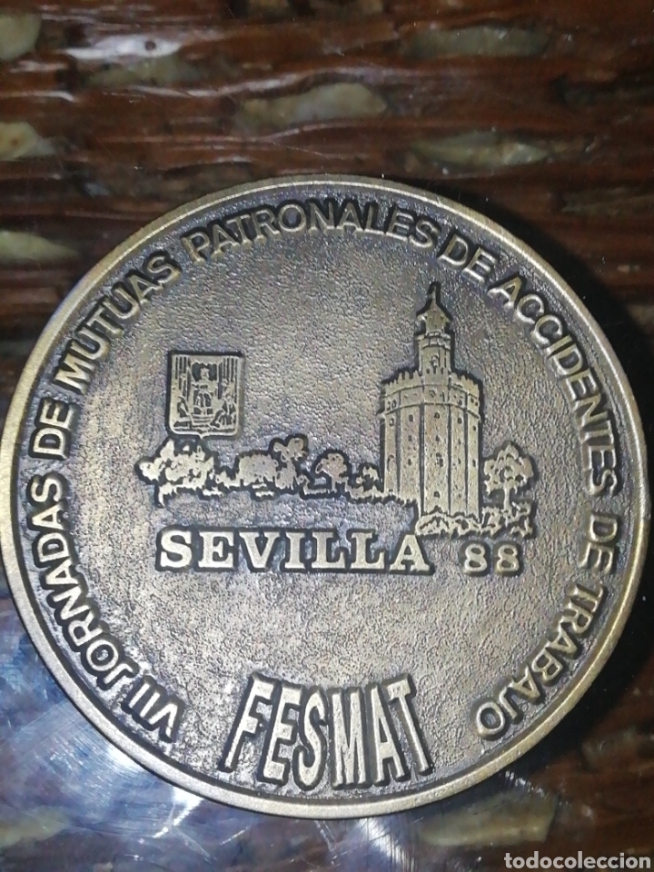 Medallas tem&aacute;ticas: FESMAT SEVILLA 1988 Medalla tem&aacute;tica - Foto 1