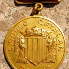 Medallas temáticas: MEDALLA ANTIGUA CÍRCULO CATALÁN MADRID - AB13. Lote 169226125