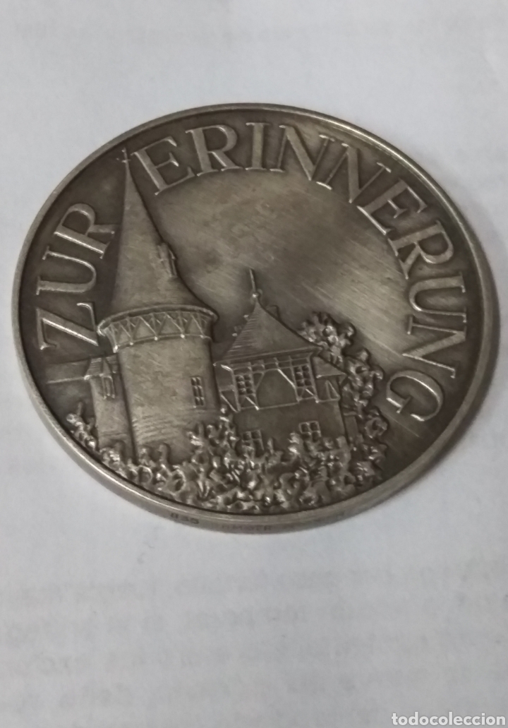 Thematische Medaillen: Medalla alemana de plata 835 SONNENHOF KONIGSTEIN / ZUR ERINNERUNG