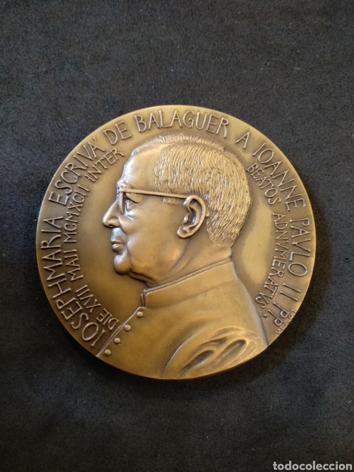 Medalhas tem&aacute;ticas: Bonita medalla Josephmaria escriva de Balaguer a ioanne Pavlo II PP