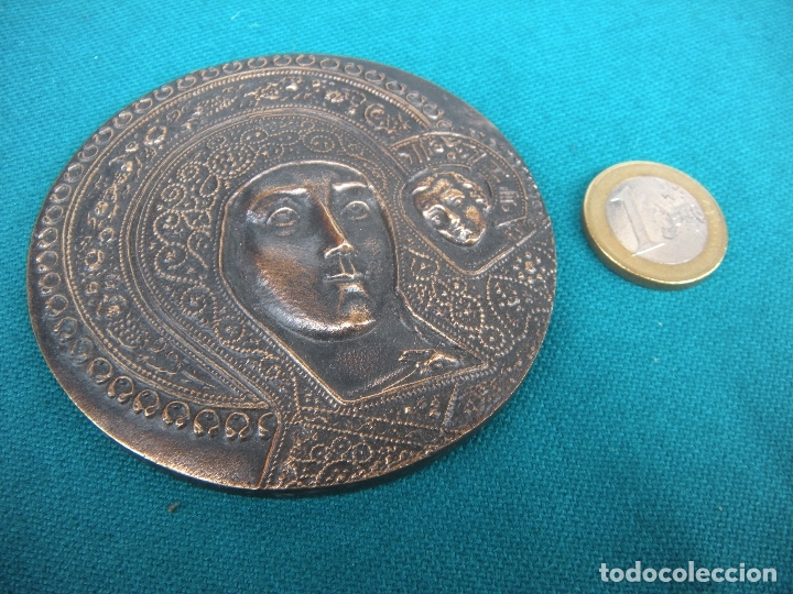 Medallas tem&aacute;ticas: MEDALLA DE BRONCE CON VIRGEN - Foto 4