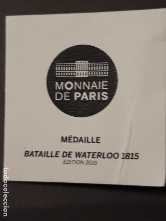 Medallas tem&aacute;ticas: Medalla bicentenario batalla de waterloo - Foto 5