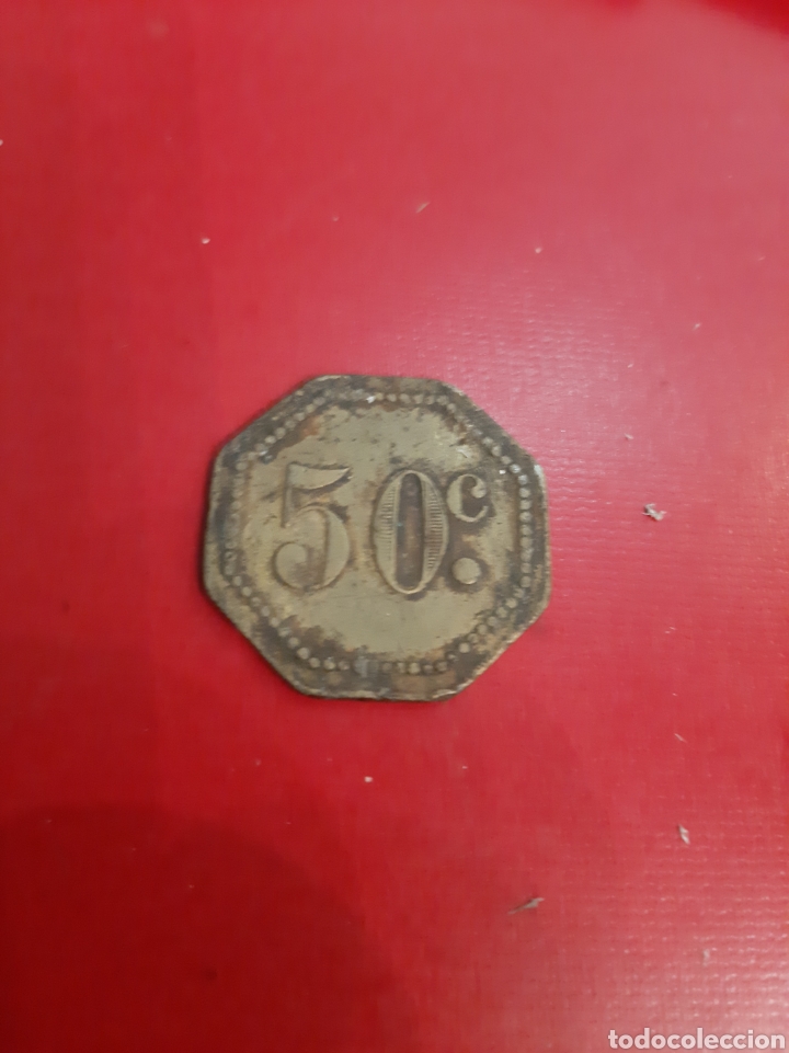 Medallas tem&aacute;ticas: Ficha O Token 50 c&eacute;ntimos casino? - Foto 2