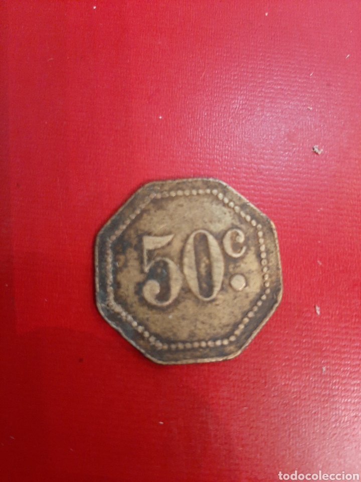 Medallas tem&aacute;ticas: Ficha O Token 50 c&eacute;ntimos casino? - Foto 1
