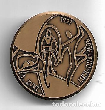 Médailles thématiques: ANTIGUA MEDALLA MINI TRIATHLON SUIZA 1991