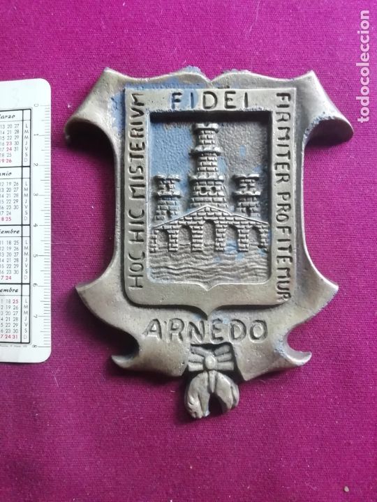 Medallas tem&aacute;ticas: Arnedo, La Rioja. Placa maciza - Foto 1