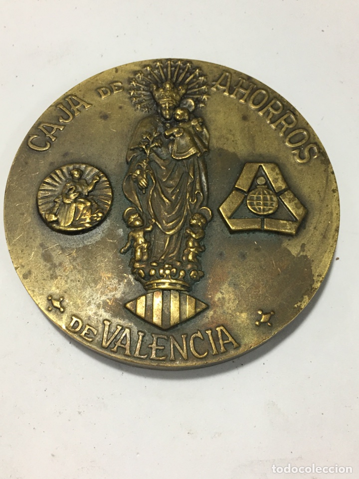 Medaglie tematiche: MEDALLA CONMEMORATIVA DE BRONCE, CENTENARIO CAJA DE AHORROS DE VALENCIA (1878 - 1978)