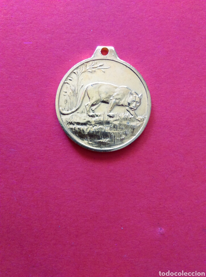 Medallas tem&aacute;ticas: Medalla de la dicha con puma - Foto 1