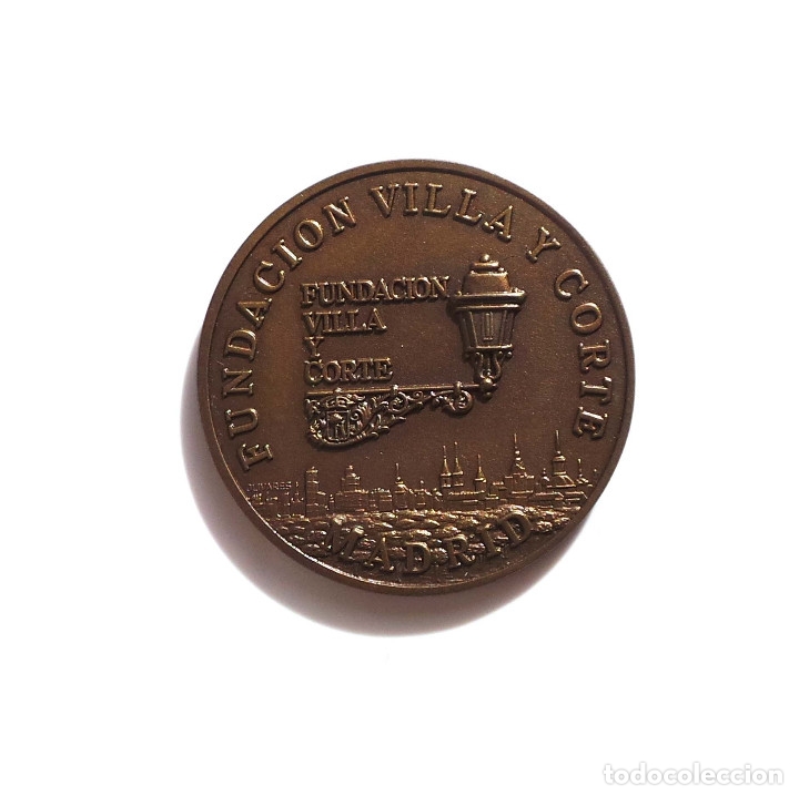 Medallas tem&aacute;ticas: FUNDACI&Oacute;N VILLA Y CORTE DE MADRID. - Foto 1