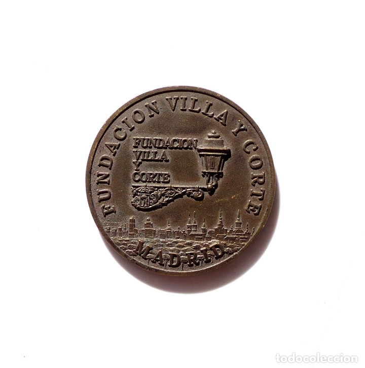 Medallas tem&aacute;ticas: FUNDACI&Oacute;N VILLA Y CORTE DE MADRID. - Foto 1