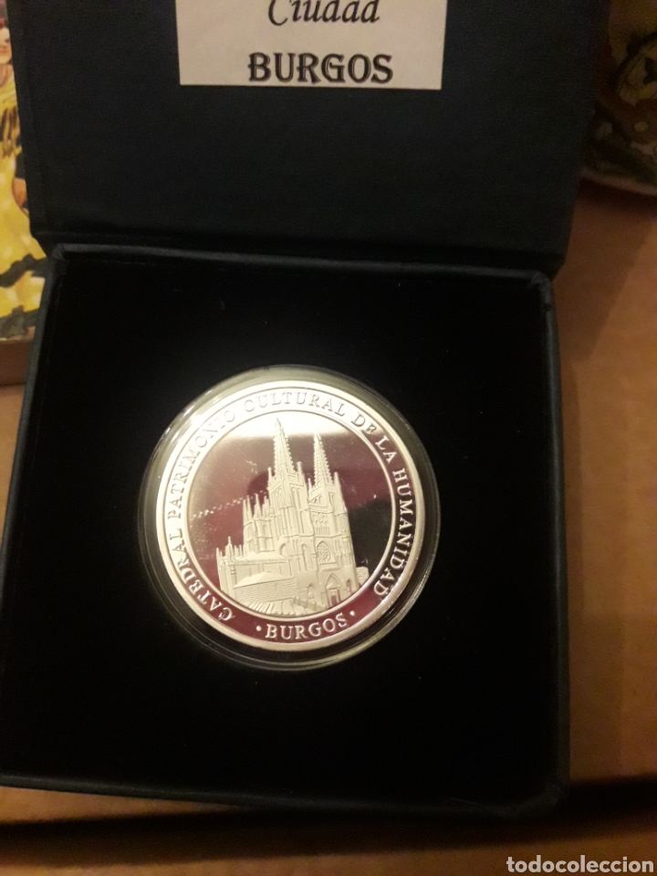 Medallas tem&aacute;ticas: Moneda del Cid y la catedral de Burgos - Foto 2