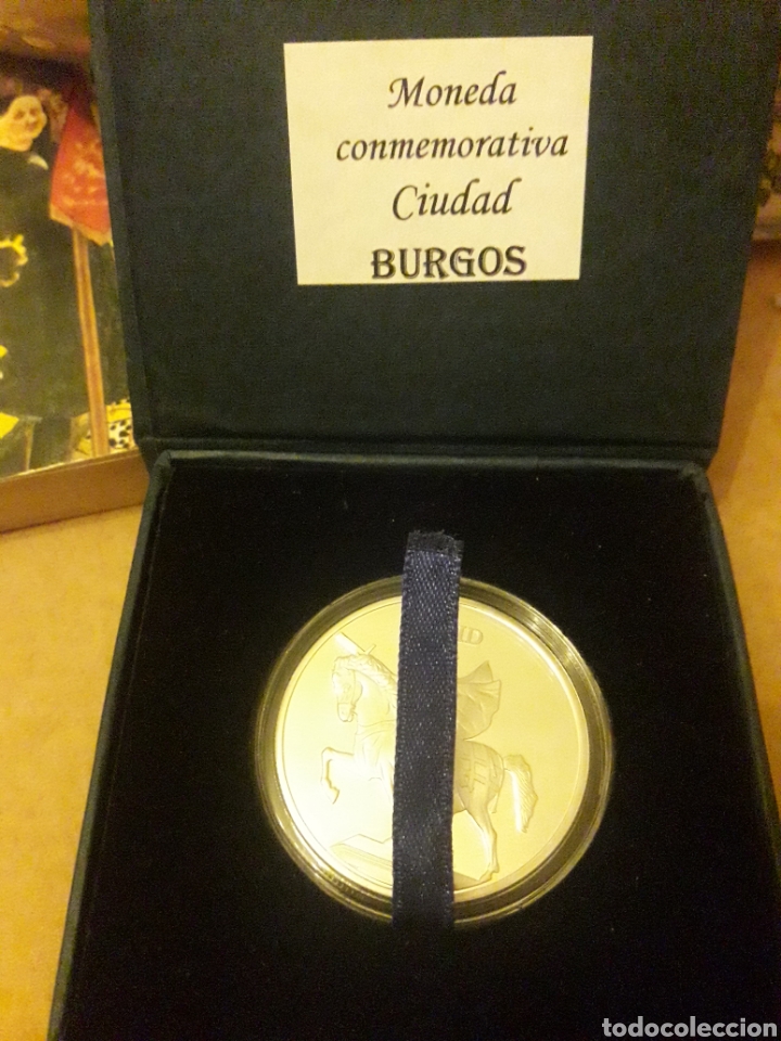 Medallas tem&aacute;ticas: Moneda del Cid y la catedral de Burgos - Foto 3