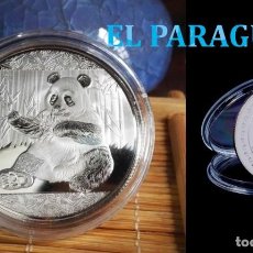 Medallas temáticas: MEDALLA TIPO MONEDA PLATA ( HOMENAJE A LOS OSOS PANDA ) - PESA 13,75 GRAMOS - Nº6
