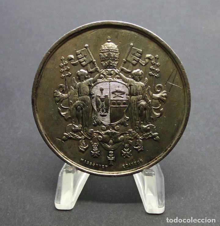 Medallas tem&aacute;ticas: PIO IX. 1860. MASSONNET EDITEUR. - Foto 2
