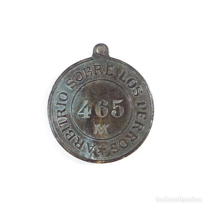 Medallas tem&aacute;ticas: MADRID.- ARBITRIO SOBRE LOS PERROS - Foto 2