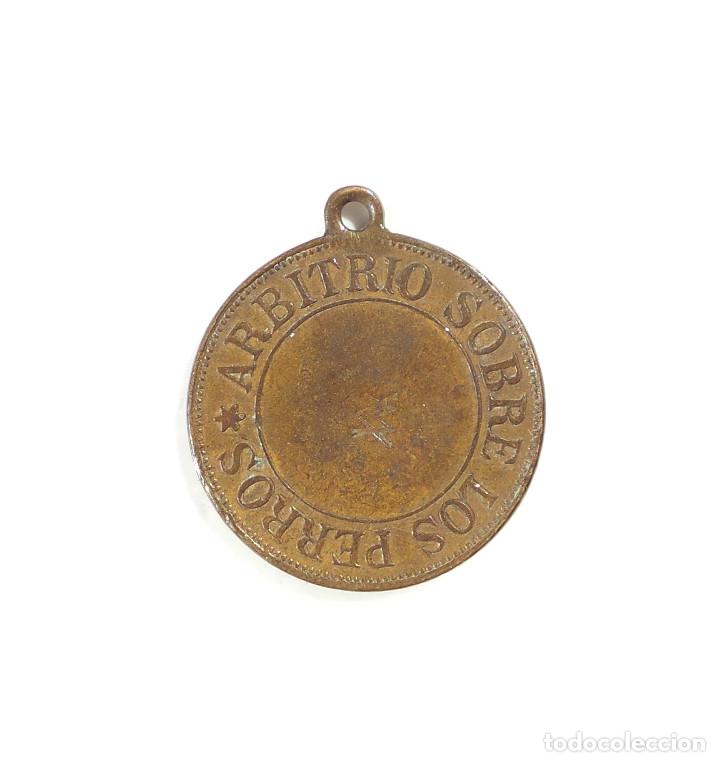Medallas tem&aacute;ticas: MADRID.- ARBITRIO SOBRE LOS PERROS. - Foto 2