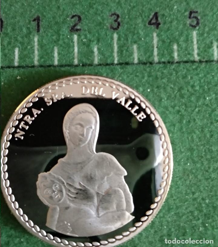 Medalhas tem&aacute;ticas: MONEDA MEDALLA NTRA SRA DEL VALLE-SANTUARIO DEL VALLE- PRAVIA