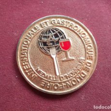 Medallas temáticas: GASTRONOMÍA. FERIA INTERNACIONAL GASTRONÓMICA DE DIJON, FRANCIA. Lote 197170355