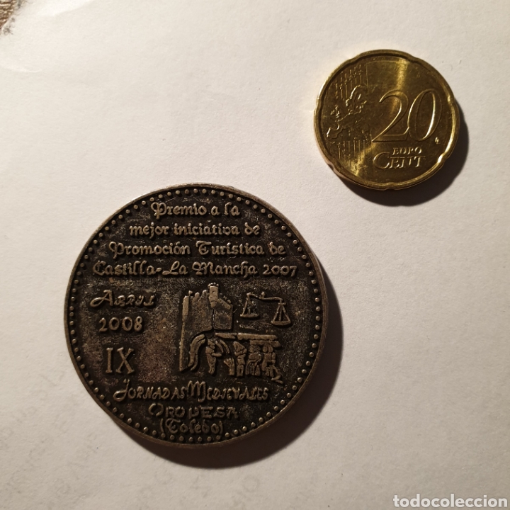 Medaglie tematiche: Medalla premio feria medieval - Oropesa - Toledo - rara