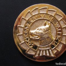 Medallas temáticas: MEDALLA SOCIEDAD CANINA DE VALENCIA , 62 GRAMOS/56 MM