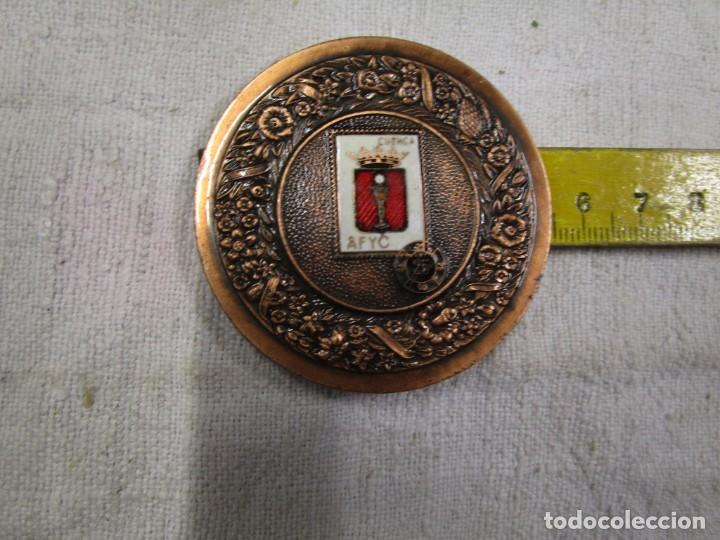 Medalhas tem&aacute;ticas: MEDALLA EXPOSICION FILATELICA ' AFYC CUENCA ', 46GR, SIN DATOS EN REVERSO CORREO, 80'S. CORREO 1.15&euro;