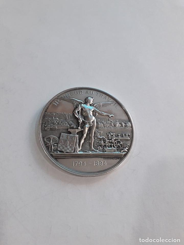 Medallas tem&aacute;ticas: Medalla conmemoraci&oacute;n del gran incendio de Chaux-de-Fonds