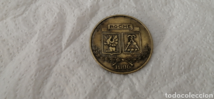 Medallas tem&aacute;ticas: Medalla de Roche 1886 - Foto 2