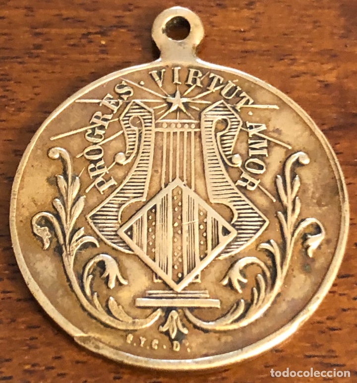 Medallas tem&aacute;ticas: Medalla Asociaci&oacute; dels coros de Clav&eacute;. - Foto 2