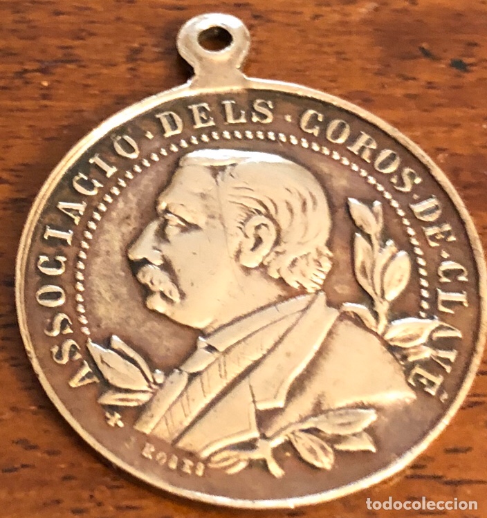Thematische Medaillen: Medalla Asociaci&oacute; dels coros de Clav&eacute;.