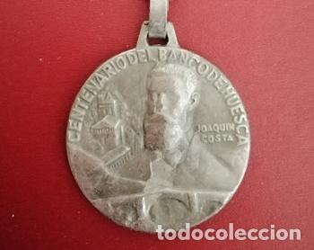 Medallas tem&aacute;ticas: Medalla del centenario del Banco de Huesca - Foto 1