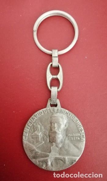 Medallas tem&aacute;ticas: Medalla del centenario del Banco de Huesca - Foto 2
