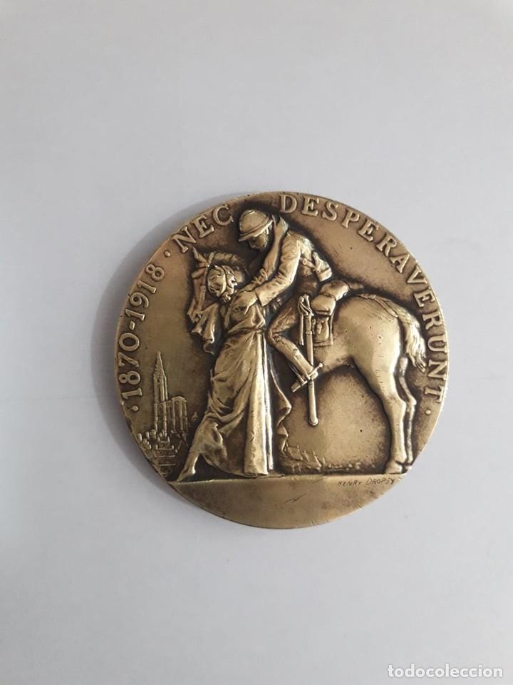 Medalhas tem&aacute;ticas: Medalla 22 de noviembre de 1918 Henri Dropsy Liberaci&oacute;n de Estrasburgo