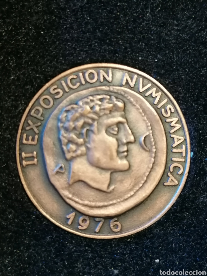 Medallas tem&aacute;ticas: MEDALLA II EXPOSICI&Oacute;N NUMISM&Aacute;TICA 1976 - Foto 2