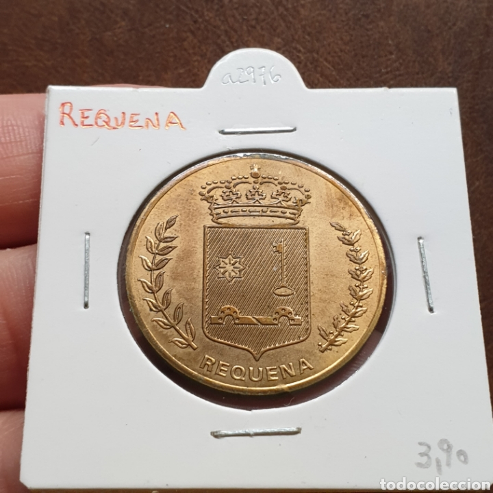Medalhas tem&aacute;ticas: REQUENA (Valencia) &ndash; Medalla 30 mm. Carta puebla Alfonso X