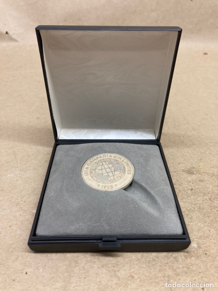 Medallas tem&aacute;ticas: Moneda plateada Telef&oacute;nica A&ntilde;o 1998 - Foto 4
