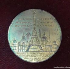 Medallas temáticas: MEDALLA DE LA SUBIDA A LA TORRE EIFFEL 1889. Lote 212723498