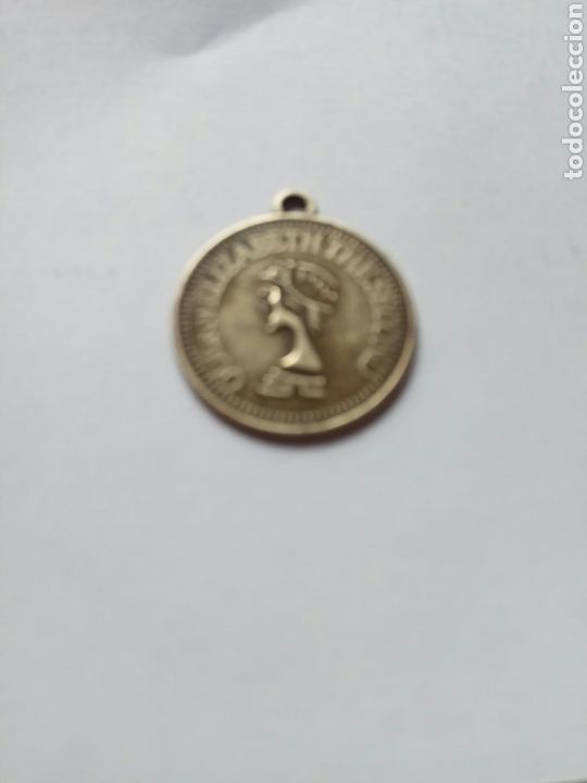 Medalhas tem&aacute;ticas: Medalla Elizabeth ll cobre